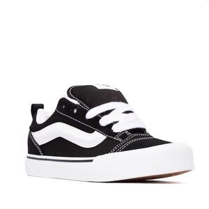 Vans Knu Skool Black and White Sneakers sz 3.5